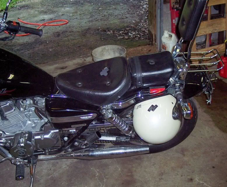 honda rebel 1100 helmet lock